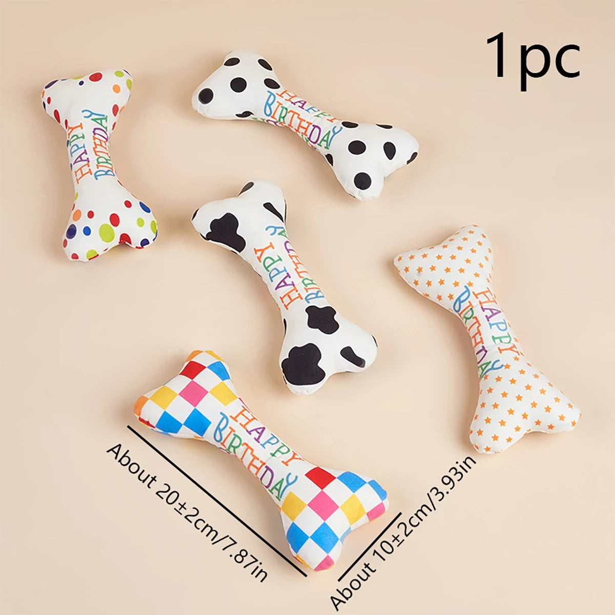 1 Pet Party Birthday Gift Voice Toy, Squeaking Sound, Daily Interaction with Dogs to Relieve Boredom